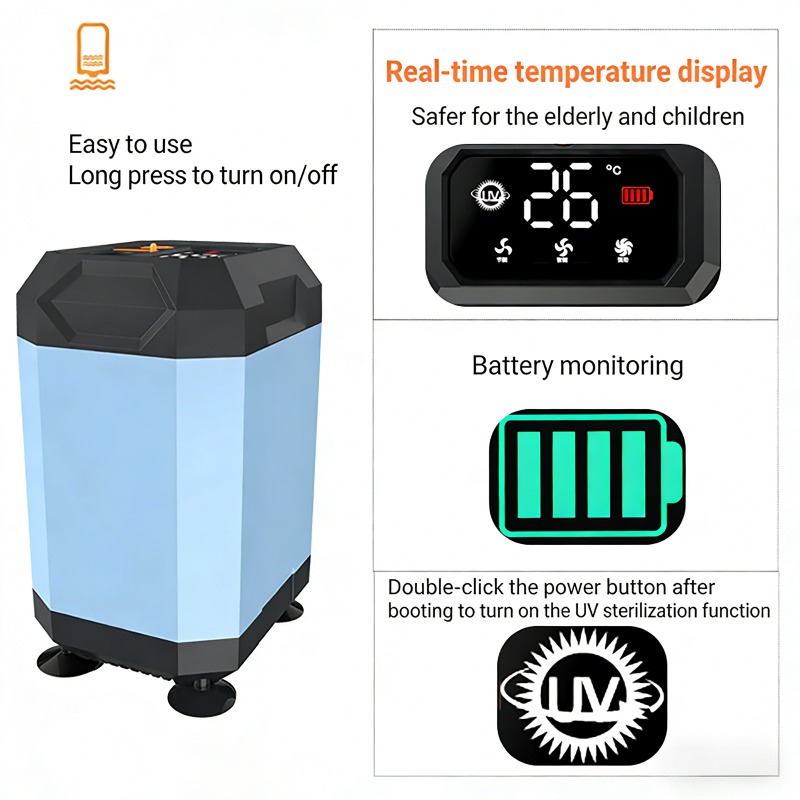 5400mAh/9000mAh Outdoor Portab - đánh giá và giá Outdoor Camping Showers