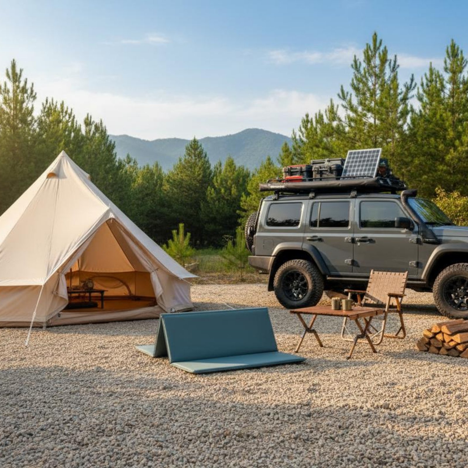 Camping Carrier Bottom Pad Pad - đánh giá và giá Outdoor Camping Wagon