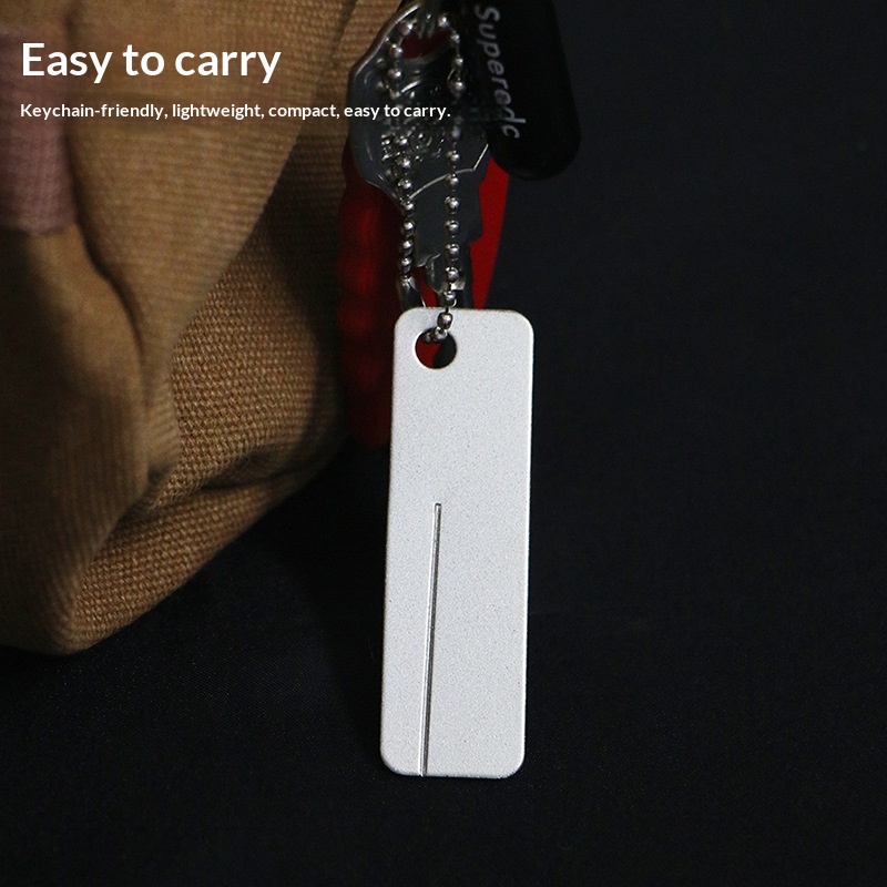 Mini Diamond Sharpening Stone  - đánh giá và giá Outdoor Camping Knife