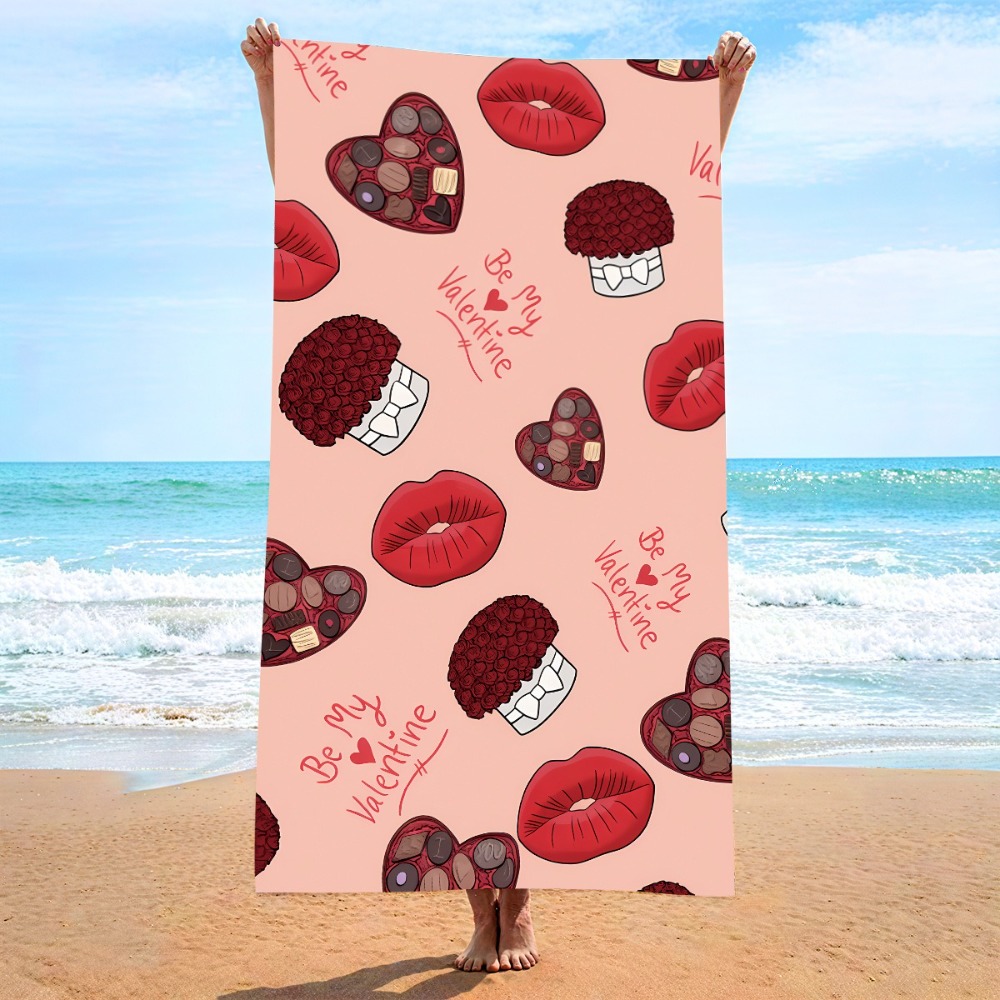 Heart Symbol Bath Towel 27x55i - đánh giá và giá Outdoor Camping Mat