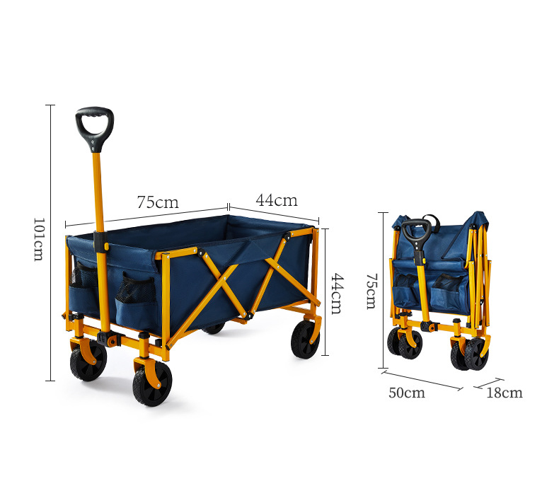 Collapsible Foldable Wagon, Be - đánh giá và giá Outdoor Camping Wagon