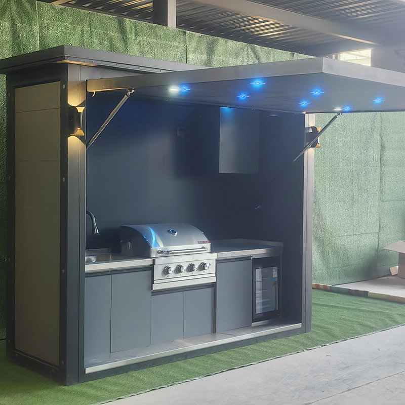 Portable Outdoor Kitchen Pod W - đánh giá và giá Outdoor Camping Kitchen Setup