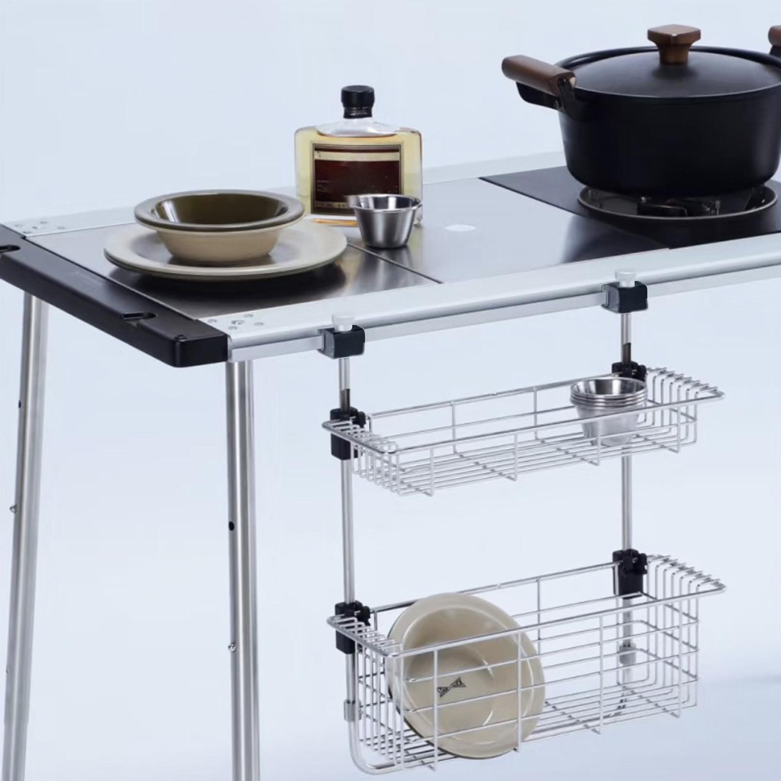 Slide Buckle for Camping Table - đánh giá và giá Outdoor Camping Kitchen Setup