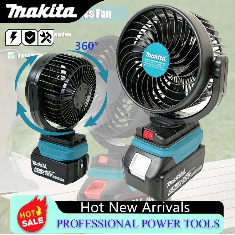 Makita Cordless Wireless Recha - đánh giá và giá Outdoor Camping Fan