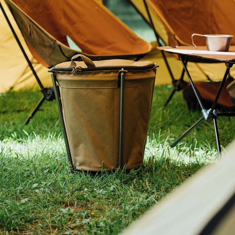 Outdoor Camping Trash Can Ligh - đánh giá và giá Outdoor Camping Bin