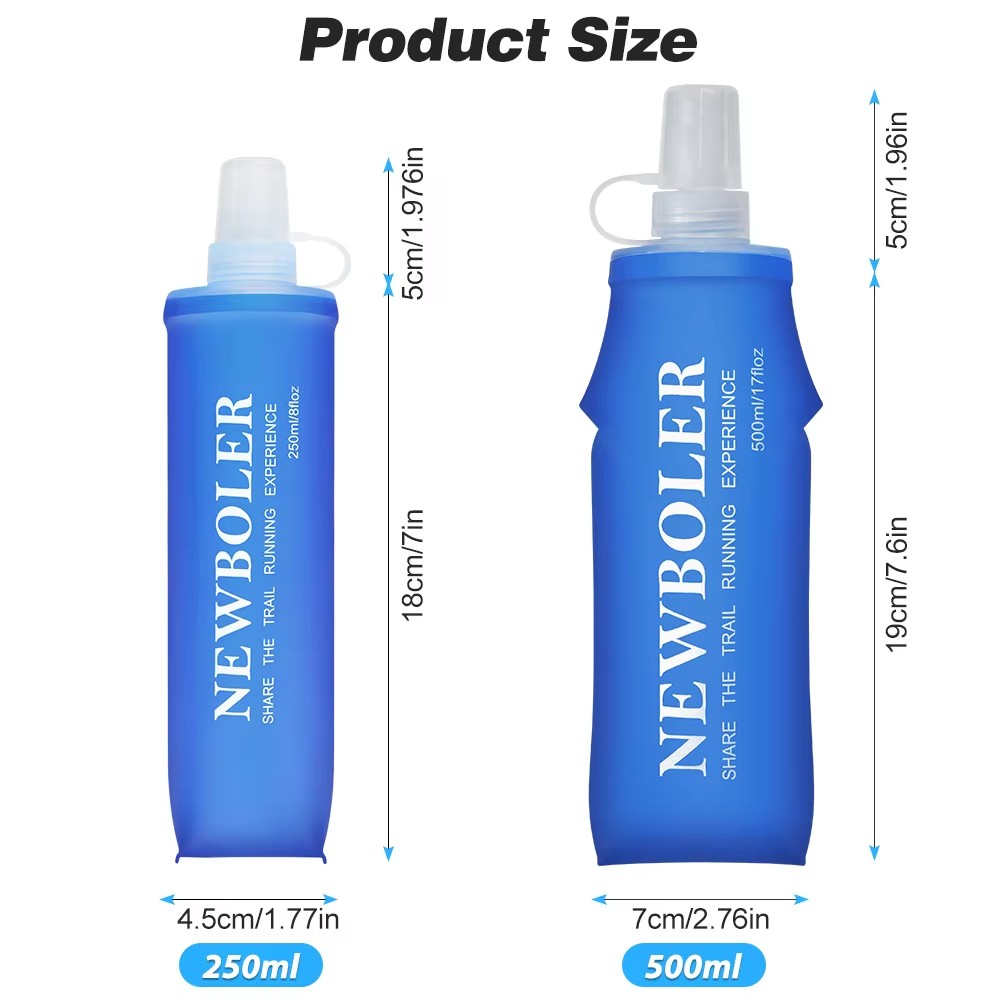 NEWBOLER 250ml/500ml Outdoor C - đánh giá và giá Collapsible Water Bottle