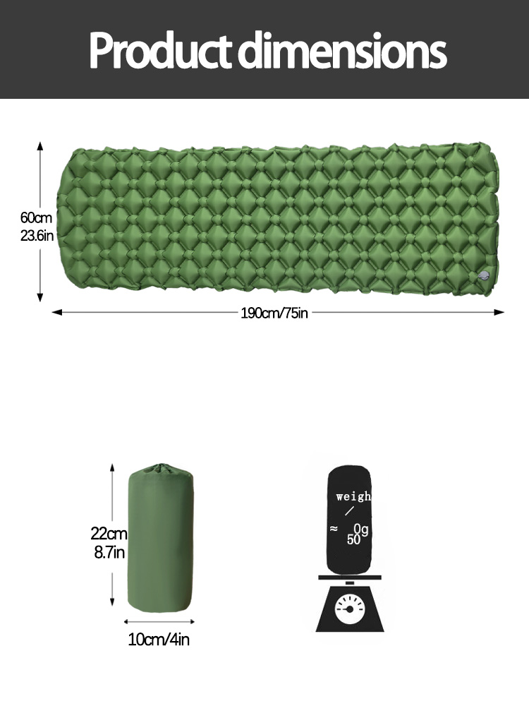 Camping Inflatable Mattress in - đánh giá và giá Outdoor Camping Mat