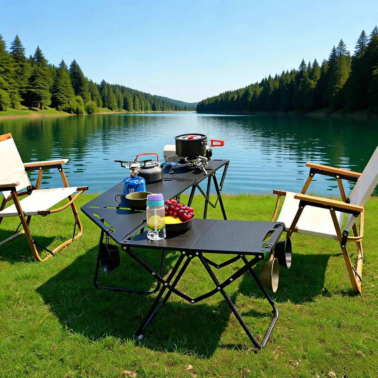 Portable Lightweight Quick-Set - đánh giá và giá Outdoor Camping Kitchen Setup