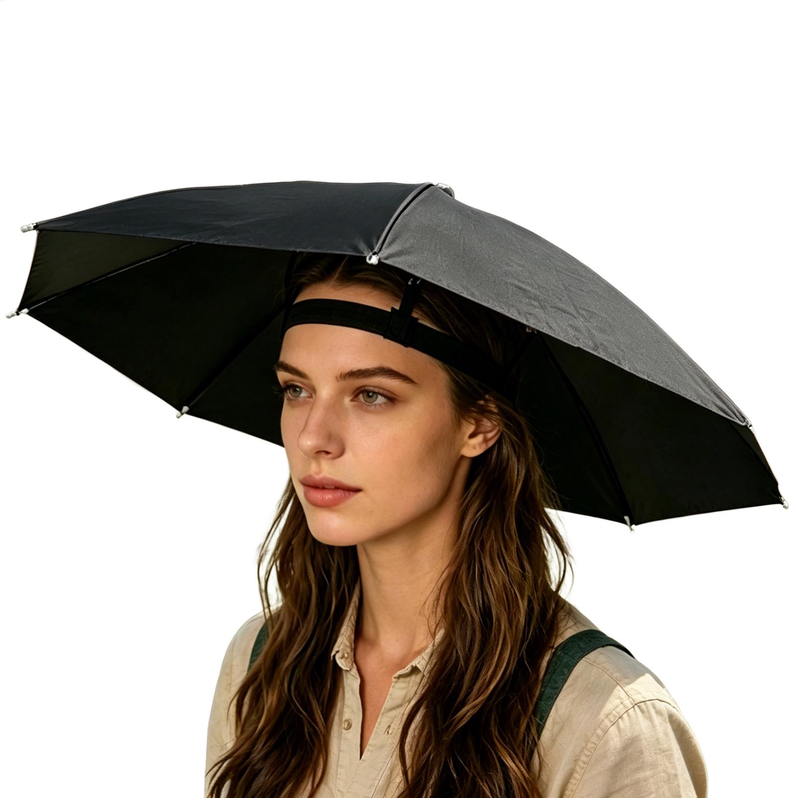 Folding Umbrella Hat Waterproo - đánh giá và giá Outdoor Camping Hat