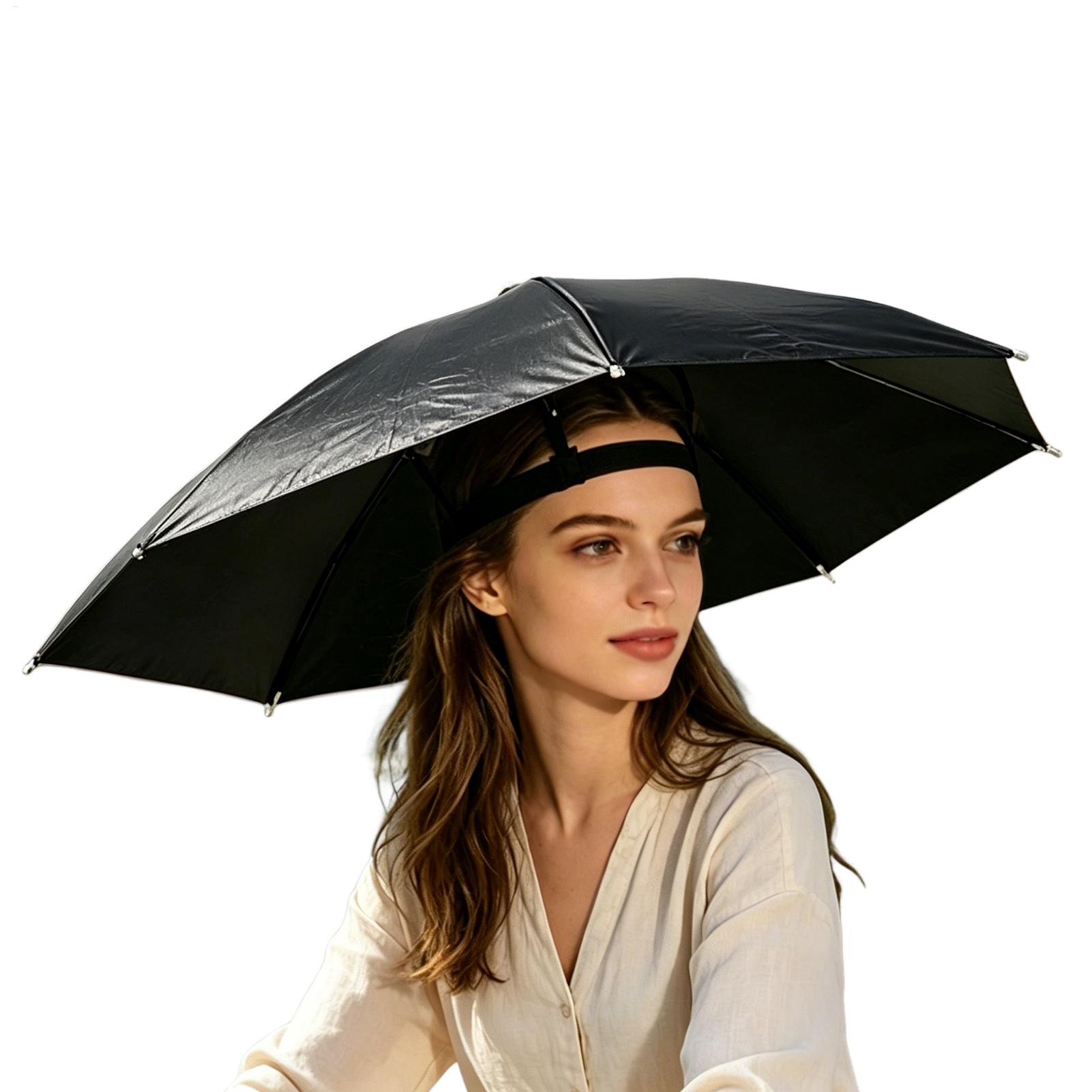 Folding Umbrella Hat Waterproo - đánh giá và giá Outdoor Camping Hat