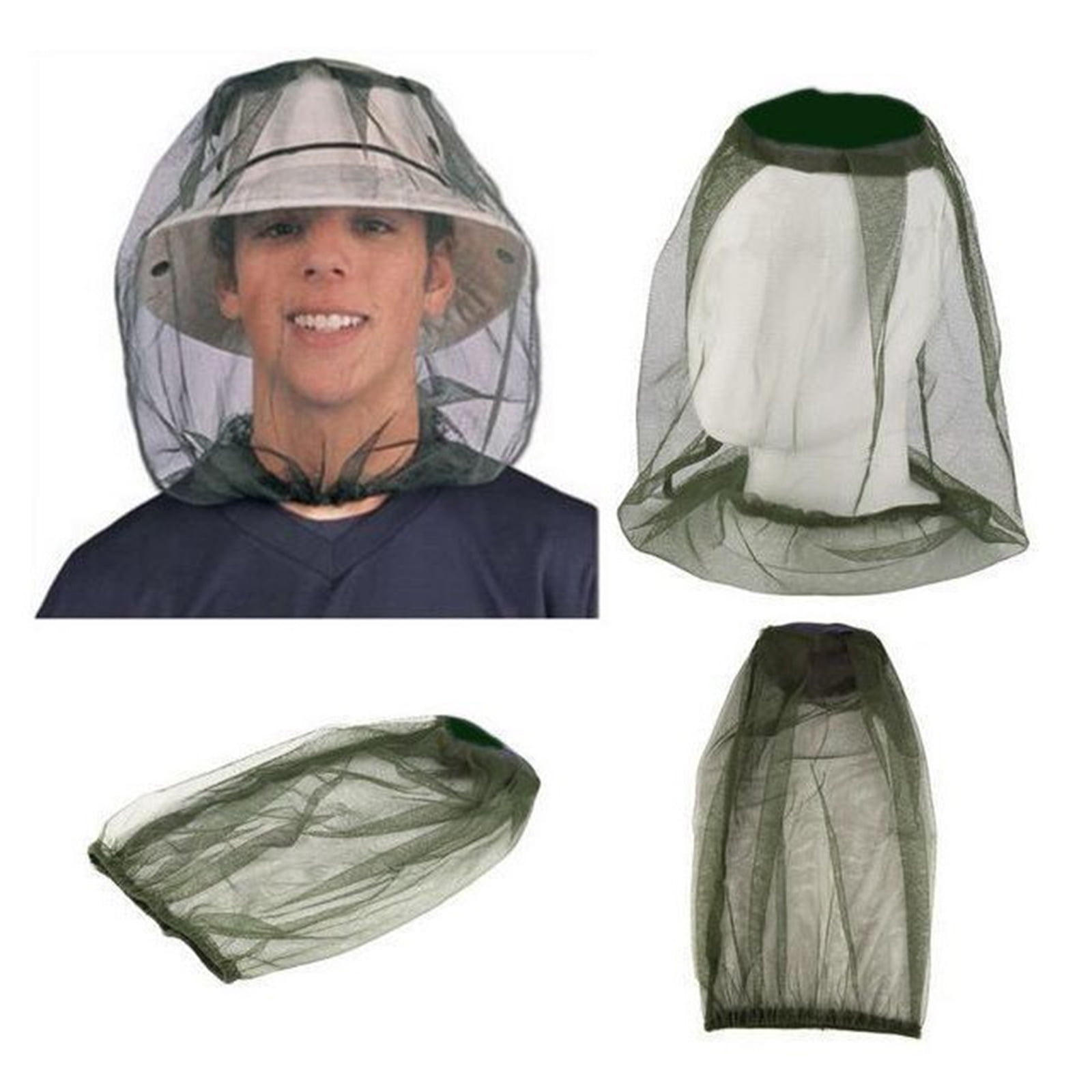 Mesh Head Net Fishing Hat Anti - đánh giá và giá Outdoor Camping Hat